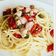 il Enza Falco quando ha preparato Spaghetti al Tonno con Pomodori Secchi Capperi Scorze di Limone