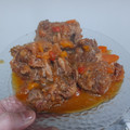El cooksnap de Emmanuel cuando hizo Rabo de vaca guisado con Oporto al aroma de canela.