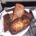 El cooksnap de Marian Dure cuando hizo Torrejas de pan.