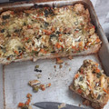 El cooksnap de Betina Rodriguez cuando hizo Tarta de pollo y zapallitos "en dieta".