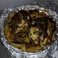 El cooksnap de Juan José Ruiz Mocholi cuando hizo Cabezas de cordero asadas.