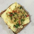 El cooksnap de Alejandra Cuevas cuando hizo Mini pizzas de pan molde.