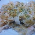 El cooksnap de Andrea Castro Telmo cuando hizo Salmón al papillote con puerros y queso feta.