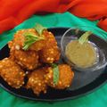 Soni Mehrotra का कुकस्नैप जब उन्होंने साबूदाने के पकौड़े (sabudane ke pakode recipe in Hindi) बनाया था।
