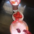 Shobha Deshmukh 's cooksnap of when they made स्ट्रॉबेरी मिल्क शेक (strawberry shake recipe in marathi).