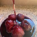 El cooksnap de Antonela Arlt cuando hizo Peras al vino tinto😍.