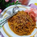 Cooksnap dari Bunda Nayra untuk resep Spageti aceh (mie caluk)