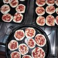 El cooksnap de Mónica Reato cuando hizo Pizzetas caseras.