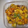 Rita Mehta ( Executive chef ) का कुकस्नैप जब उन्होंने आम की चाट बनाया था।
