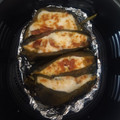 El cooksnap de Maestra Elisa Gómez cuando hizo Chiles rellenos de camarón en crema de chipotle 🍤.