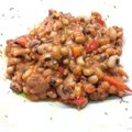 Cooksnap από Eirinaki στη συνταγή Φασόλια μαυρομάτικα κοκκινιστά