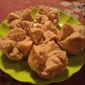 Cooksnap dari Fauziah Adnan Ummu Sarah untuk resep Bolu Kukus Pisang Mekar (1 telur)