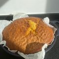 El cooksnap de recetaslu cuando hizo Bizcocho de mandarina en Thermomix fácil y que huele... ❄️😍🥧🍊.