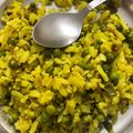 Pooja Singh's cooksnap of when they made Steamed poha.