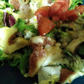 El cooksnap de Sano Mariano Recetas cuando hizo Ensalada de rúcula con higos frescos, queso de cabra y cebolla crujiente.