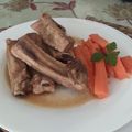 El cooksnap de Fernando Ortega cuando hizo Costillas de cerdo en salsa teriyaki con zanahorias en Lékué.