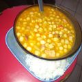 El cooksnap de Alejandra Urbano cuando hizo Patitas de cerdo con garbanzos.