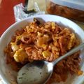 Cooksnap của Quỳnh Như khi họ làm theo món Cơm rang kim chi (김치볶음밥)