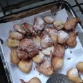 El cooksnap de Lucia cuando hizo Buñuelos de banana.