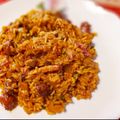 El cooksnap de Zaida TC @alquimiasfood cuando hizo Arroz con pollo, chorizo y bacon.
