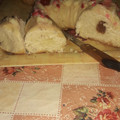 El cooksnap de Maria Angelica Riveros cuando hizo Rosca de pascua rellena.