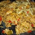 El cooksnap de Nahir 😉 cuando hizo Arroz con mariscos.
