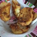 El cooksnap de Marinella Llorente cuando hizo Torrejas de pan.