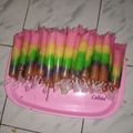 Cooksnap dari Fitria Sholina Febiana untuk resep Es lilin pelangi ala saya...