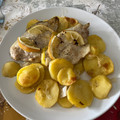 El cooksnap de Cristina Mendez Alonso cuando hizo Dorada al horno, en un plis plas.