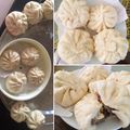 Cooksnap của Tiên Hồ khi họ làm theo món Bánh bao nhân mặn làm 2 cách bằng bột pha sẵn và bột mì đa đụng