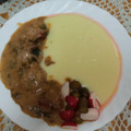 El cooksnap de JULIA ELIZABETH GUEVARA FLORES cuando hizo Albóndigas en Salsa Española con Puré de Patatas !!!!.
