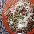 El cooksnap de elpequejavier2001 cuando hizo Salsa Bolognesa "Con Picada".