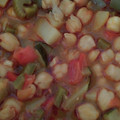 El cooksnap de Mery cuando hizo Potaje de garbanzos con verduras asadas.