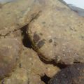 El cooksnap de Carolina Alarcon cuando hizo Crackers de harina de garbanzos y cebollas 🍪.