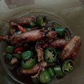 Cooksnap dari Viny Satriaviani untuk resep Cumi Asin Cabe Hijau Pedas Gurih