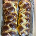Kulcsár Ágnes Cooksnap-ja, amikor elkészítette a(z) Húsvéti fonott kalács receptet.