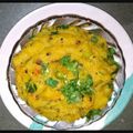 Vandna bosamiya's cooksnap of when they made વેજિટેબલ સુજી ઉપમા (Vegetable Suji Upma Recipe In Gujarati).