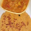 Khushi Malhotra का कुकस्नैप जब उन्होंने मक्के का पराठा(MAKKA PARATHA RECIPE IN HINDI) बनाया था।