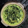 Cooksnap Salina Jalaludin semasa beliau membuat Sambal Tempoyak Pucuk Kayu.