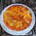 El cooksnap de Ana Riveiro cuando hizo Torta de manzana invertida.