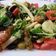 El cooksnap de Carlos Torres cuando hizo Joriatiki (ensalada griega).