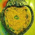 Chandra kamdar का कुकस्नैप जब उन्होंने सेब हलवा (seb halwa recipe in Hindi) बनाया था।
