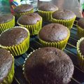 El cooksnap de Brisa Cepeda cuando hizo Muffins bomba de chocolate relleno.