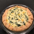 Dawn's cooksnap of when they made Cottage Spinach Pie.