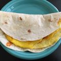 cute_king0's cooksnap of when they made Simple Egg & Cheese Breakfast Tortilla.