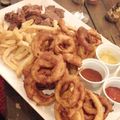El cooksnap de Maria José Lagos V cuando hizo Aros de cebolla fritos.