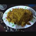 Mrs. Rashid's cooksnap of when they made Al Rehman Biryani.