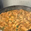 El cooksnap de Karina Calderon cuando hizo Pollo a la naranja 🍗🍊.