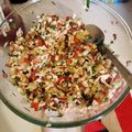 El cooksnap de Fabiola Caceres cuando hizo Surimi en escabeche.