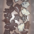 El cooksnap de Catalina Cufre cuando hizo Galletitas de chocolate sin manteca.